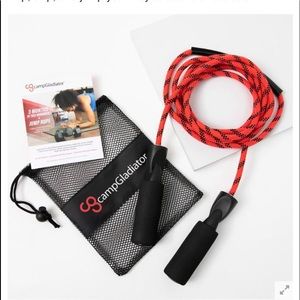 Camp gladiator weighted jump rope